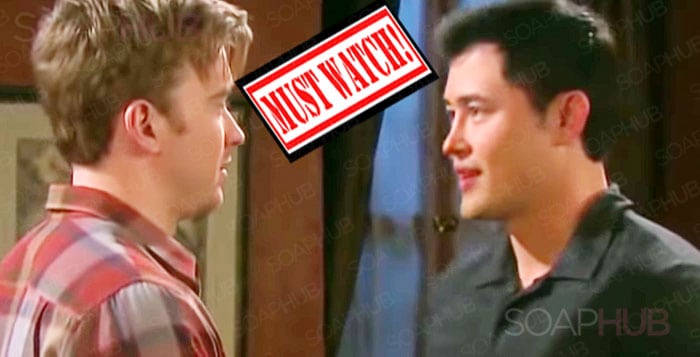 See It Again: Will Tells Paul That He Loves Him on Days of Our Lives