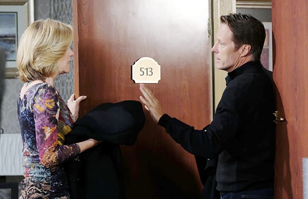 Matthew Ashford, Kassie DePaiva "Days of our Lives" Set NBC Studios Burbank 07/30/18 © XJJohnson/jpistudios.com 310-657-9661 Episode # 13521 U.S.Airdate 01/30/19