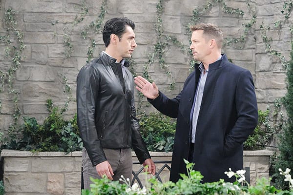 Eric Martsolf, Jeff Torres "Days of our Lives" Set NBC Studios Burbank 08/27/18 © XJJohnson/jpistudios.com 310-657-9661 Episode # 13546 U.S.Airdate 03/6/19