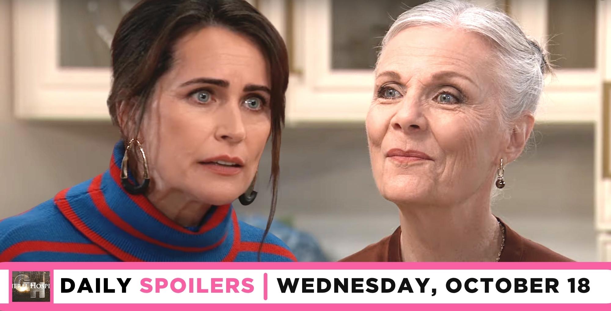 General Hospital Spoilers Lois Takes Terrible Tracy To Task