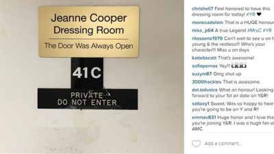 Young and the Restless Newby Chrishell Stause Gets Icon’s Dressing Room