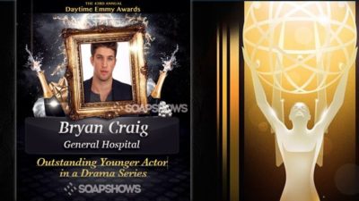 Mighty Morgan: Bryan Craig Wins Emmy for Outstanding Younger Lead Actor!