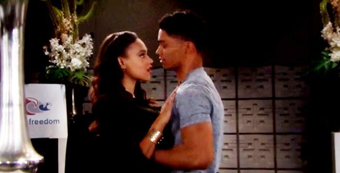 Rome Flynn and Reign Edwards on The Bold and the Beautiful