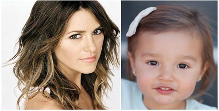 Elizabeth Hendrickson and Cali May Kinder from The Young and the Restless