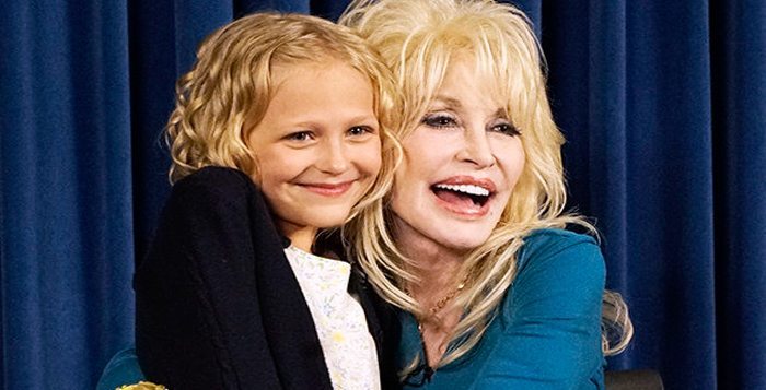 Dolly Parton and Alyvia Alyn Lind from The Young and the Restless