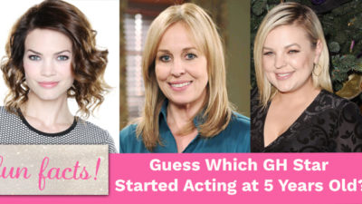 Guess Which General Hospital Actress Started Acting at 5 Years Old?