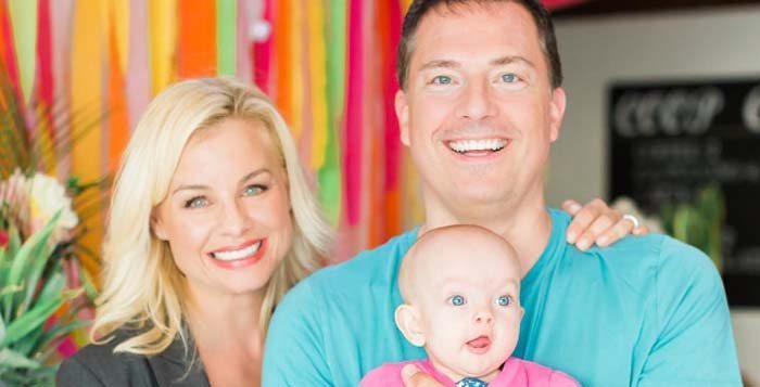 Jessica Collins and Family