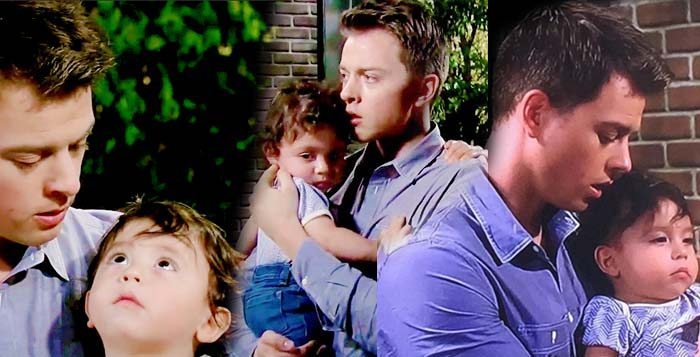 Michael and Teddy on General Hospital