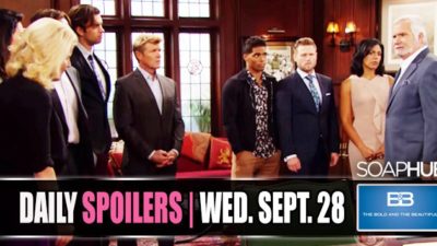 The Bold and the Beautiful Spoilers: Tempers Lead to Tragedy!