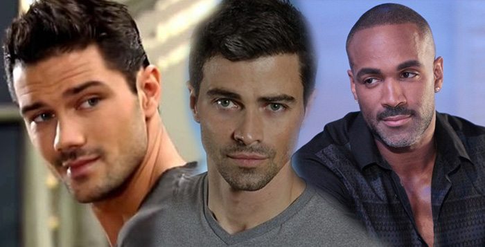 Nathan, Griffin, and Curtis on General Hospital