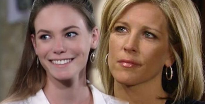 Nelle and Carly on General Hospital
