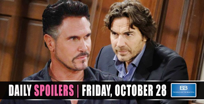 The Bold And The Beautiful Spoilers: Ridge And Bill Face Off!