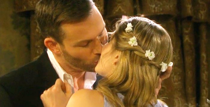 Jen Lilley and Eric Martsolf on Days of our Lives