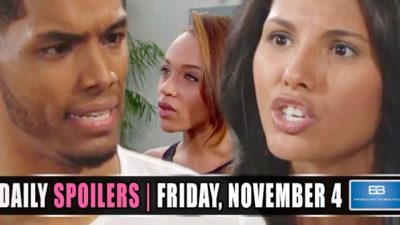 The Bold and the Beautiful Spoilers: Sasha Feels Zende’s Fury!