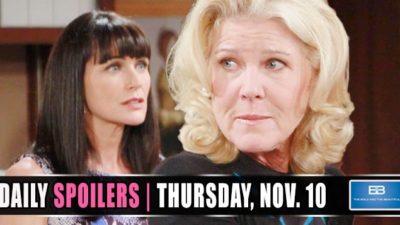 The Bold and the Beautiful Spoilers: Pam and Quinn Battle It Out!