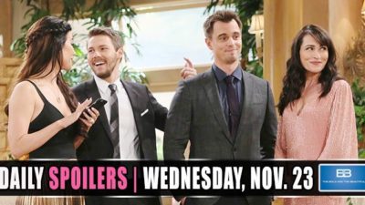 The Bold and the Beautiful Spoilers: Quinn Goes All Out for Thanksgiving!