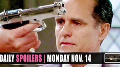 General Hospital Spoilers: Sonny Pulls Gun at Morgan’s Service!