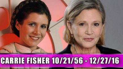Star Wars and Soapdish Star Carrie Fisher Dead at 60