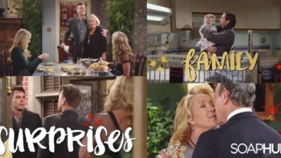 Y&R Weekly Spoilers Preview: Holiday Presents, Family and Surprises!