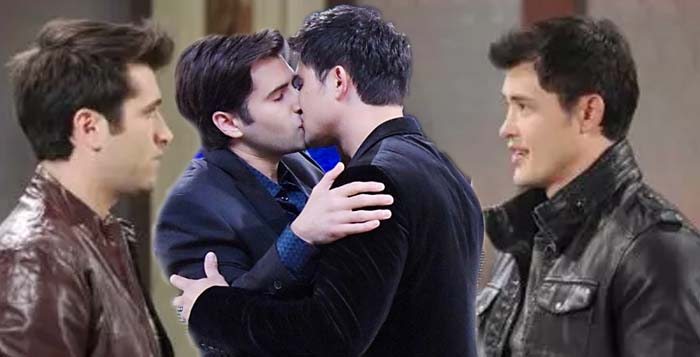 Freddie Smith and Christopher Sean on Days of Our Lives