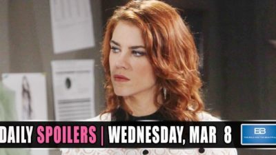 The Bold and the Beautiful Spoilers: Sally Makes Herself Sick!