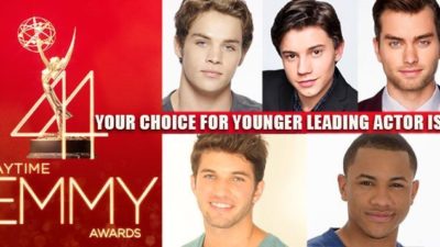 Soap Fans Want THIS Actor to Win the Emmy for Younger Leading Actor!