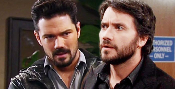 Ryan Peavey and Dominic Zamprogna on General Hospital as Nathan and Dante
