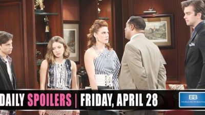 The Bold and the Beautiful Spoilers (BB): Sally in the Slammer?