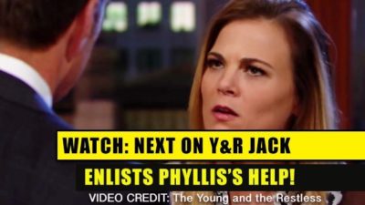 Next on the Young and the Restless (YR): Jack Asks for Phyllis’s Help!