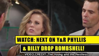 Next on The Young and the Restless (YR): Phyllis and Billy Drop Bombshell!