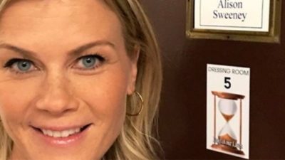 You CAN Go Home Again: Alison Sweeney’s Second Day Back in Salem