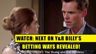 Next on The Young and the Restless (YR): Billy is Busted for Bad Behavior!