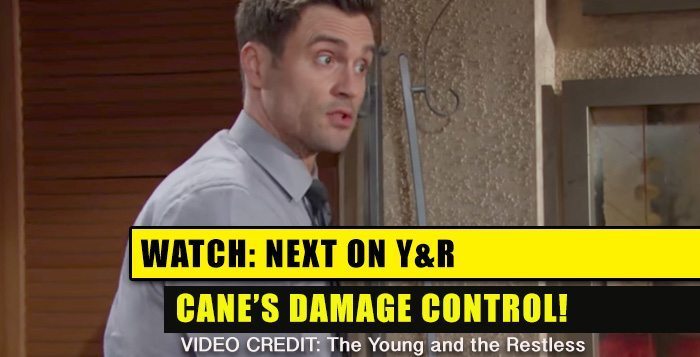 Next on The Young and the Restless (YR): Cane’s Desperate Damage Control!