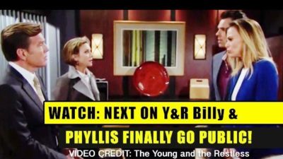 Next on The Young and the Restless (YR): Billy and Phyllis FINALLY Go Public!