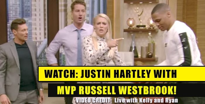 The Young and the Restless, Justin Hartley, Russell Westbrook