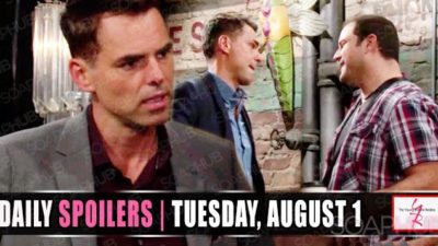 The Young and the Restless Spoilers (YR): Billy Gets Violent & A Family In Peril