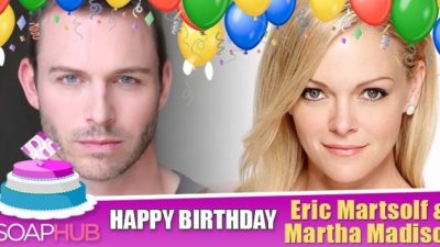 It’s Martha Madison And Eric Martsolf Birthday Today!