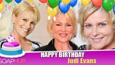 Wish Happy Birthday to Soap Vet Judi Evans!