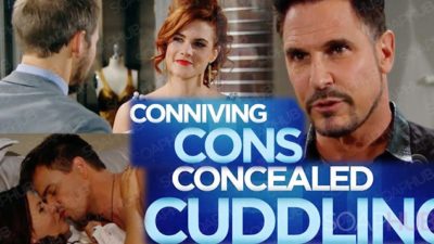 The Bold and the Beautiful (BB) Weekly Spoilers Preview: Conniving Cons and Concealed Cuddling!
