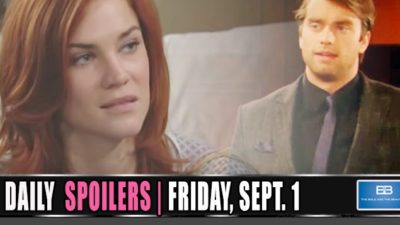 The Bold and the Beautiful Spoilers (BB): Sally Begs Thomas To Stay