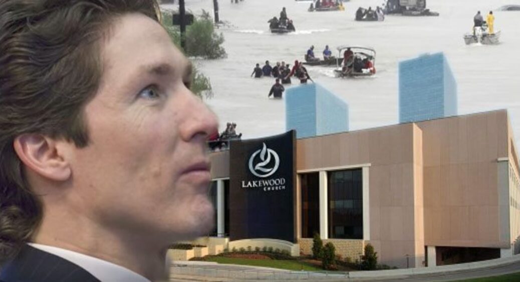 MUST WATCH: Joel Osteen Opens His Church For Hurricane Harvey Victims