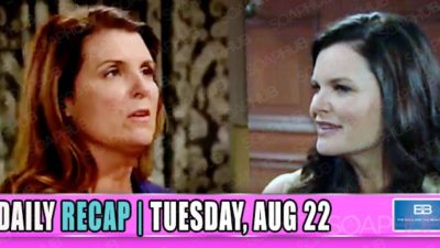 The Bold and the Beautiful Recap (BB): Two Women Protect Their Secrets