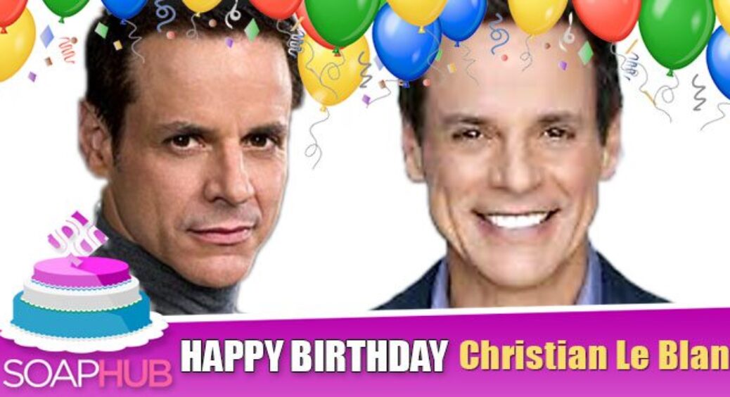 Christian LeBlanc Celebrates A Very Special Milestone