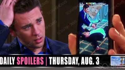 Days of Our Lives Spoilers (DOOL): Chad Plans To Turn Himself In!