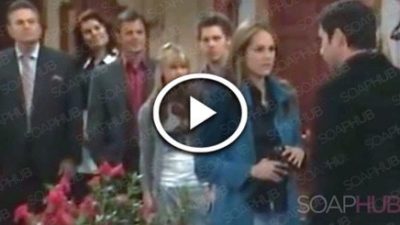 VIDEO FLASHBACK: Quartermaines Learn Emily Is With Sonny!