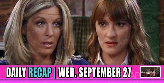 General Hospital (GH) Recap: Carly Gets An Earful From One Angry Lady