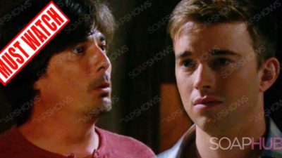 LOOK! Watch Will’s First Scene Back As Chandler Massey Returns!