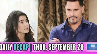 The Bold and the Beautiful Recap (BB): Bill Cozies Up To Steffy!