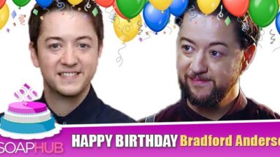 It’s A Very Special Day For General Hospital (GH) Star Bradford Anderson