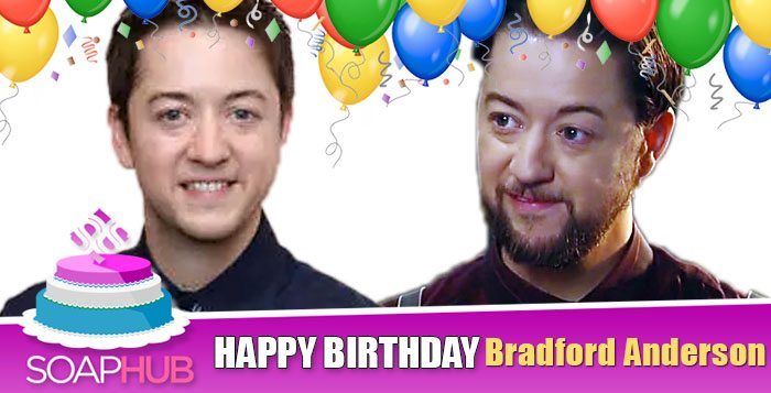 It’s A Very Special Day For General Hospital (GH) Star Bradford Anderson